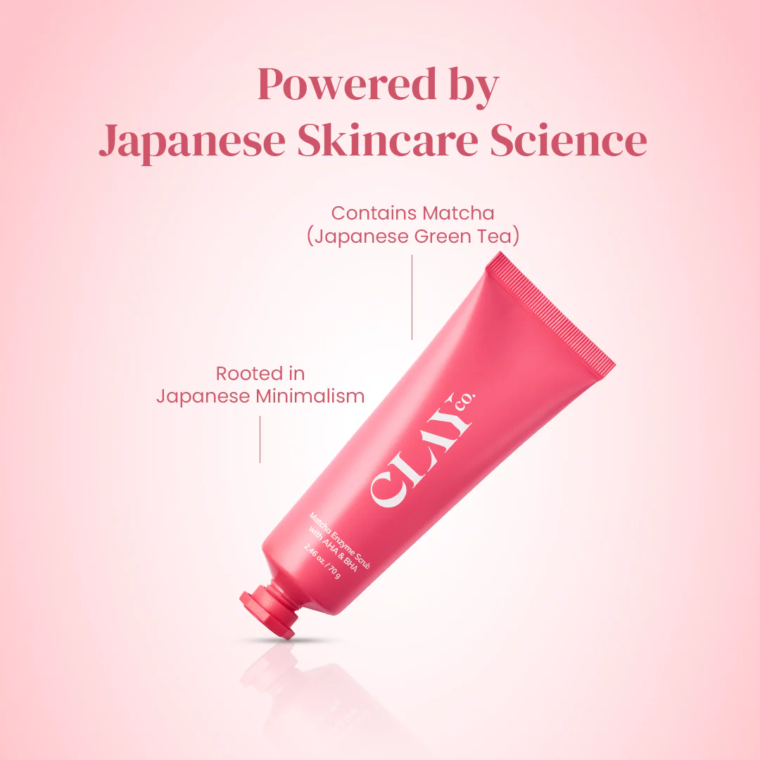 Matcha Enzyme Scrub (70g) + Rice & Sake Sleep Mask (50ml) Bundle - Image 6
