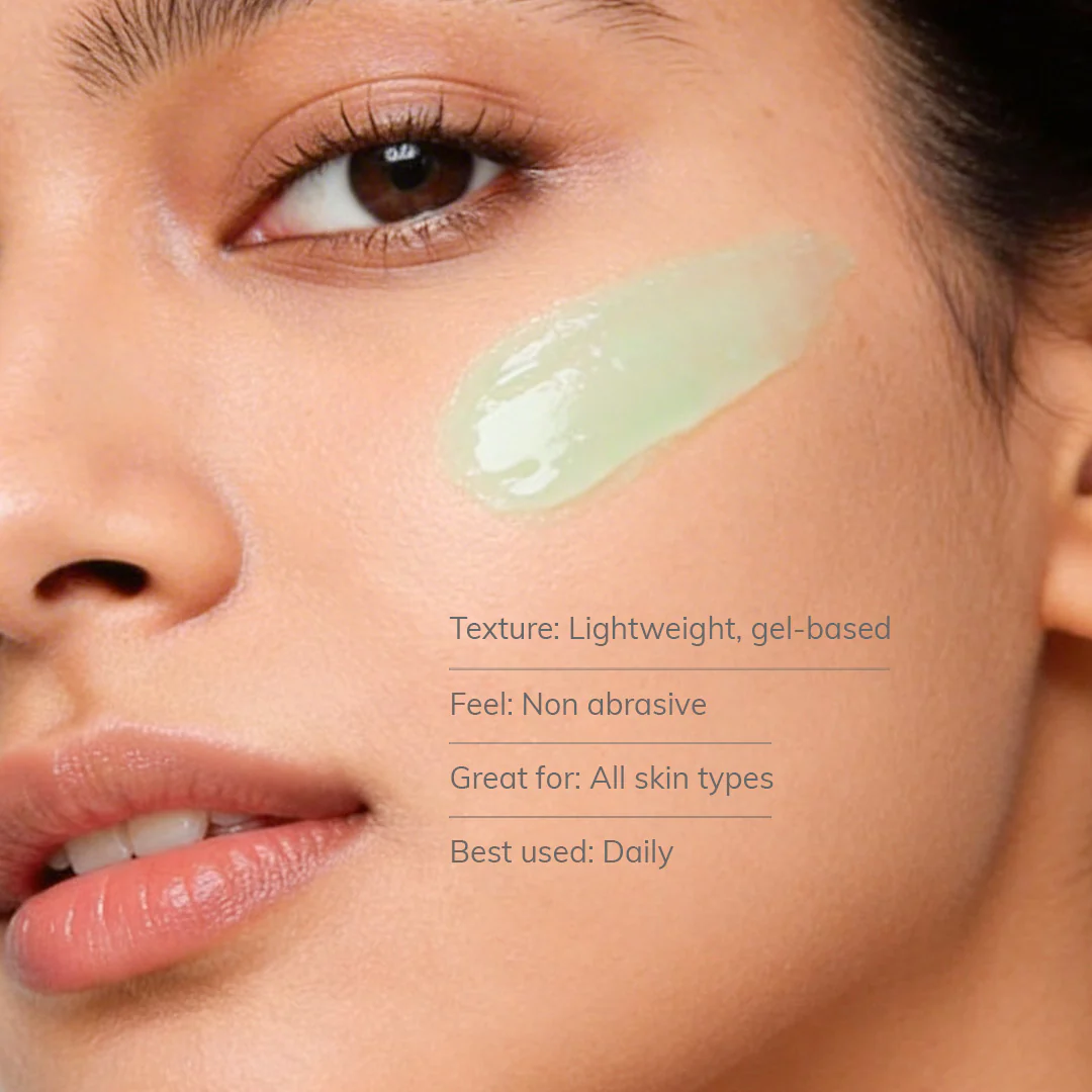 Matcha Enzyme Scrub with AHA & BHA | 70g - Image 5