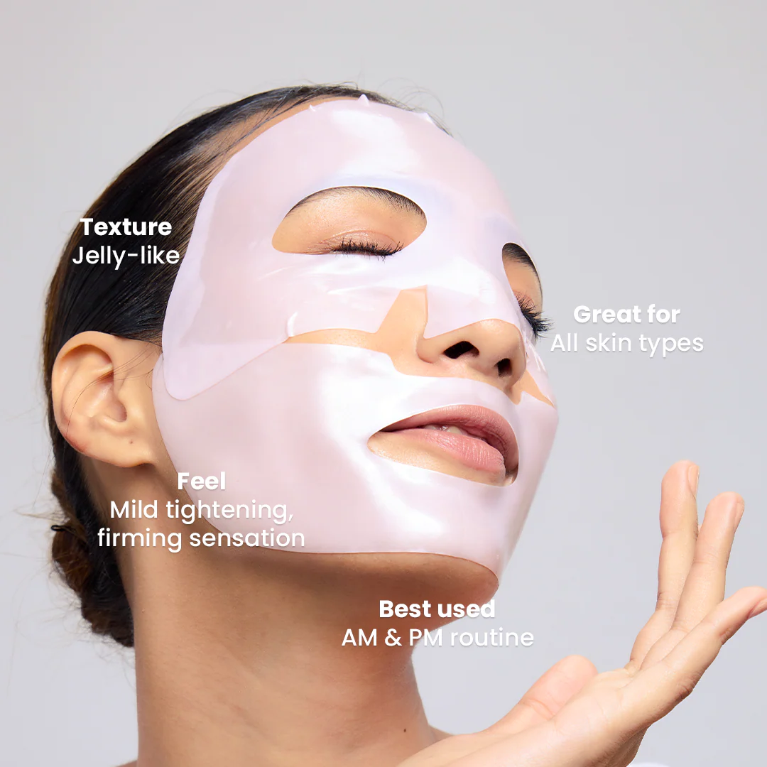 Rice & Ceramide Collagen Sheet Mask with PDRN | 35g - Image 6